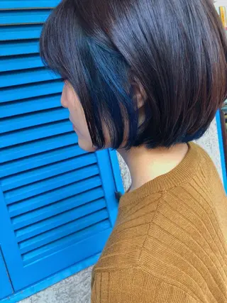 ショート カラー 松下 由恵のヘアスタイル