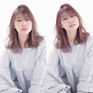 セミロング Maria Satoのヘアスタイル