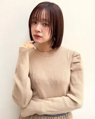 ショート カラー 💎髪質改善/艶カラ ー🌟加藤陸🌟のヘアスタイル