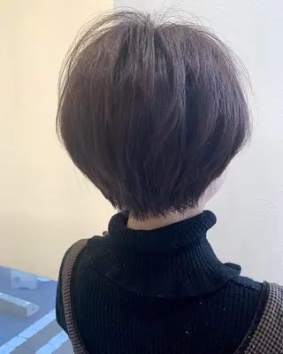 ショート カラー パーマ ヘアアレンジ メンズ キッズ 川上 有香のヘアスタイル