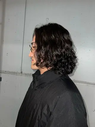 パーマ メンズ fifth神宮前 HIN★T★のヘアスタイル