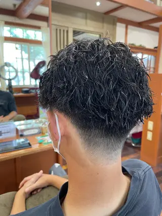 パーマ メンズ TJ天気予報 豊田 /松岡さくらのヘアスタイル