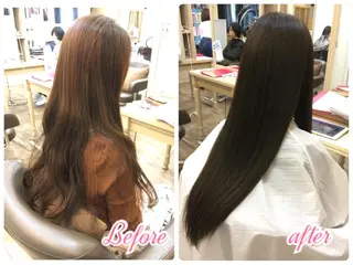 ロング カラー 🦋艶モテカラー/ヘ アセット🦋YURIのヘアスタイル