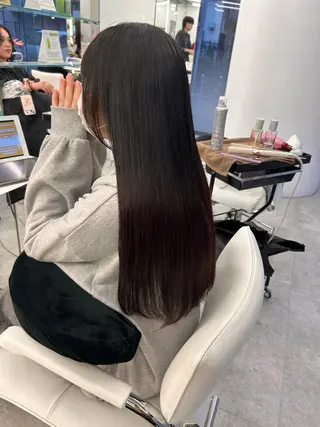 ロング カラー はるか/ブリーチカラ ー/ヘアアレンジ🤍のヘアスタイル