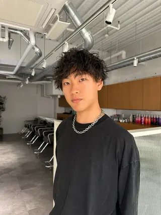 パーマ メンズ パーマ/メンズ/ iroha🪼のヘアスタイル