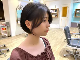 ショート 🌟ショート/シ ョートボブ/岡田🌟のヘアスタイル