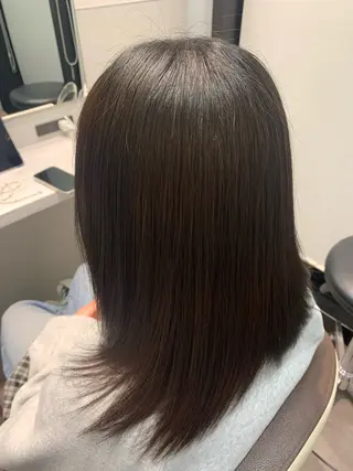 ミディアム 松田 啓志のヘアスタイル