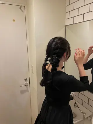 ロング ヘアアレンジ UNBIRTHDAY MIUのヘアスタイル