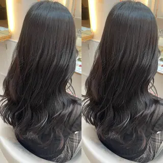 ロング カラー ブリーチ無しダブル カラー🦕まどかのヘアスタイル