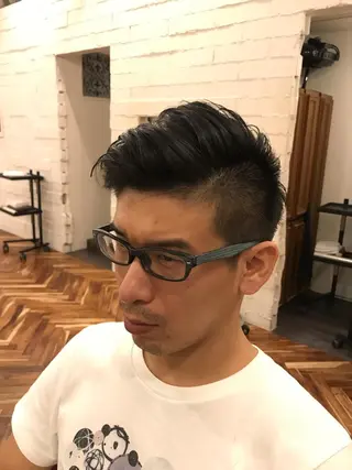 メンズ 口コミ評価4.9⭐︎ カワナベ　マサシのヘアスタイル