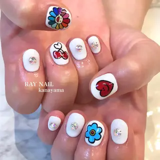 ネイル Arowa 伊田のネイルデザイン