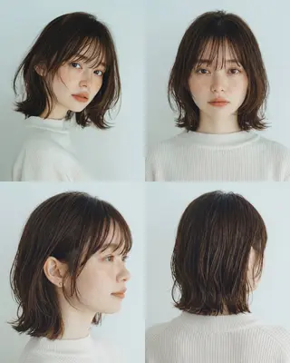 ショート カラー ブリーチ無しWカラー 🫧CLUTCH砂川のヘアスタイル