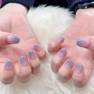 ショート 💜MIYA nail川崎店のネイルデザイン