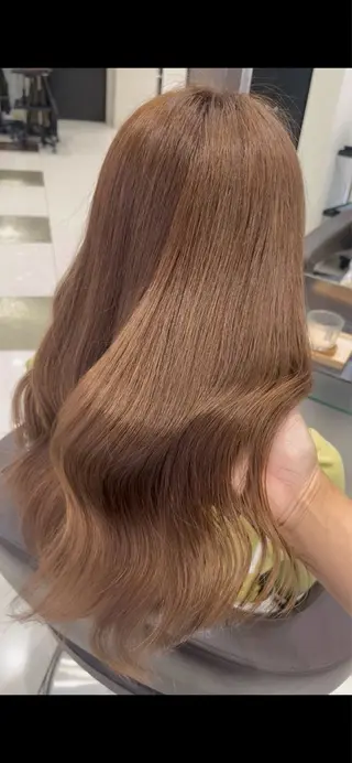 セミロング miku/ 透明感カラーのヘアスタイル