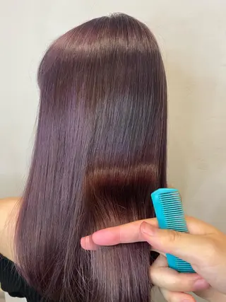 ロング HARUKIMINATO横浜所属・デザインカラー モデル募集🌈のヘアスタイル