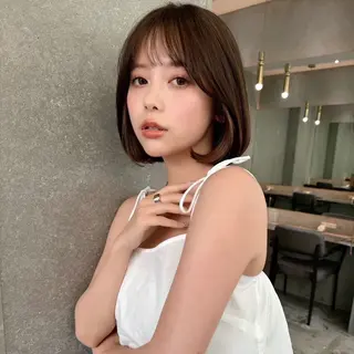 韓国ヘア/美髪矯正/ Haruna🦋のヘアスタイル