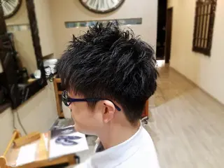 メンズ 山田 周のヘアスタイル