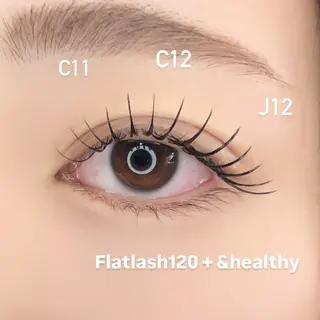 マツエク・マツパ ar...beauty salon所属・藤原 茜のマツエク・マツパデザイン