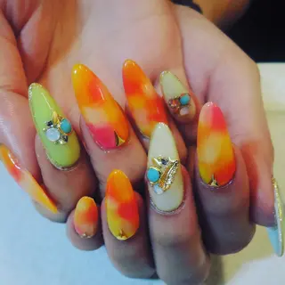 ネイル 東 千夏のネイルデザイン