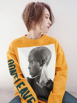 ショート カラー WHOLE所属・花井 啓好のヘアスタイル