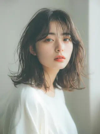 ミディアム edA. 鎌倉のヘアスタイル