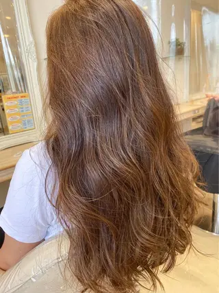 ロング カラー 髪質改善/茅ヶ崎 マツモト リョウのヘアスタイル