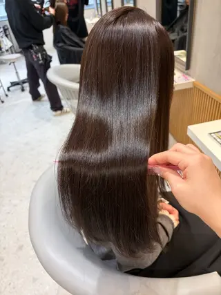 ロング イウラ ショウヤのヘアスタイル