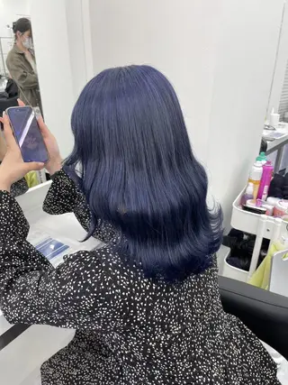 カラー 🫧艶ハイトーン/ ブリーチ/原宿のヘアスタイル