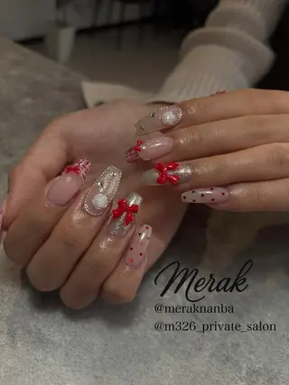 ネイル nagaoフィルイン パラジェル長さだしのネイルデザイン