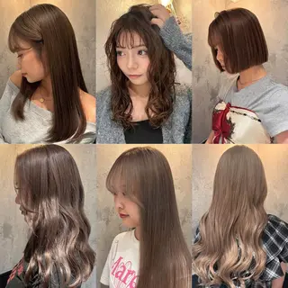 ロング カラー 髪質改善/縮毛矯正/ 艶カラー/ヘッドスパのヘアスタイル