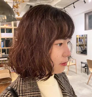 ミディアム ヘアアレンジ 2＋1salon所属・cocoro /ショートヘア/ボブのヘアスタイル