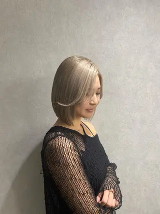 カラー ルイ☆【ボブ/メンズ /酸性ストレート】のヘアスタイル