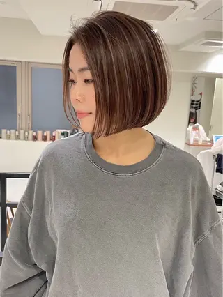 ショート 艶髪ハイトーン 💎凜💎のヘアスタイル