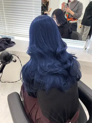 ロング カラー 🫧原宿艶ワンカラー /ダブルカラー🫧のヘアスタイル