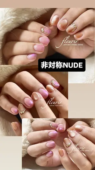 ネイル フルリール 【プライベートサロンのネイルデザイン