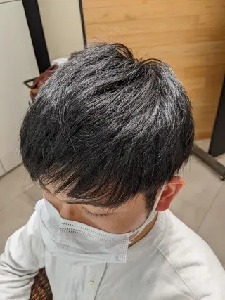 ショート メンズ 【大人艶カラー🌿】 中畑リョウのヘアスタイル