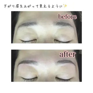 ショート ミディアム セミロング ロング カラー パーマ ヘアアレンジ ネイル マツエク・マツパ 眉毛サロン DUAL 恵比寿の眉毛・アイブロウイメージ