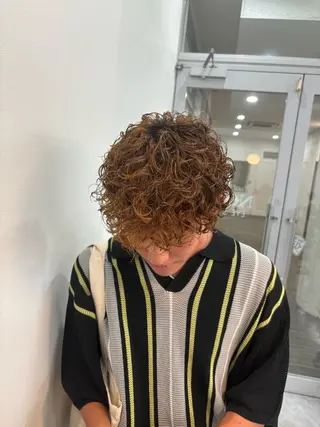 パーマ メンズ メンズスタイリスト✨ 助川龍哉のヘアスタイル