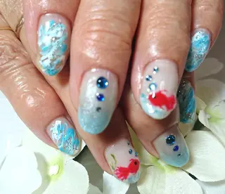 ネイル 林 珠里のネイルデザイン