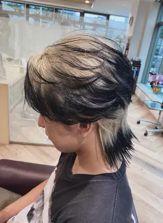 メンズ メンズ特化/フェザー /パーマ/伊勢元のヘアスタイル