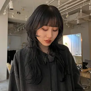 セミロング 鷲田 晴輝のヘアスタイル