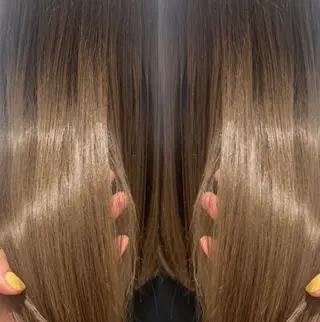 ロング ボブ/美髪矯正 /佐藤　奈巳のヘアスタイル