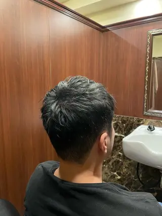 メンズ ヒロ銀座　　バーバーショップ新宿店所属・横尾 太尊ビジネススタイルのヘアスタイル