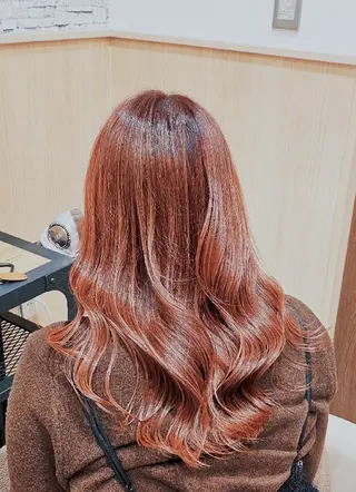 カラー ロング UNIX ららぽーと豊洲店所属・透明感カラー️🫧‪ ℝ𝕚𝕟𝕒のヘアスタイル