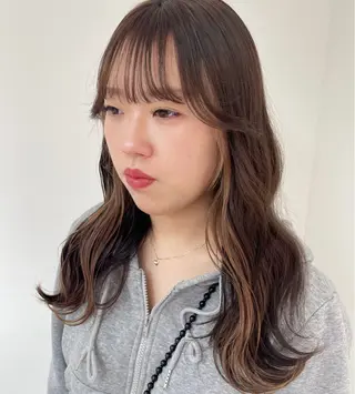ロング カラー 🎀ミルクティー/暖 色×レイヤー/マリアのヘアスタイル