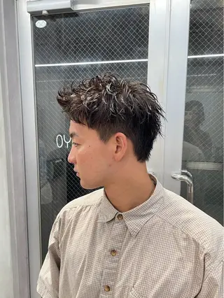 メンズ 横浜/ショート/ レイヤーカットのヘアスタイル