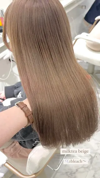 ロング カラー Parve Mix￤ 石原 響子🧸のヘアスタイル