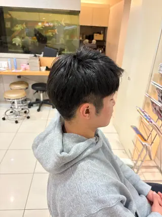 ショート メンズ ma'amZee(マアムジー)明大前所属・やまもと なつみのヘアスタイル