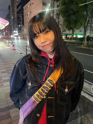 カラー ﾁｶｼﾂ/ ﾌｳｶのヘアスタイル