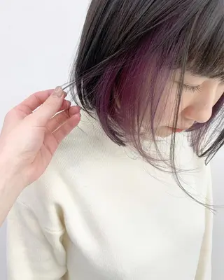 ショート カラー パーマ ヘアアレンジ メンズ キッズ ネイル マツエク・マツパ 架空〜KAQU〜所属・【clan】 NOGAMIのヘアスタイル